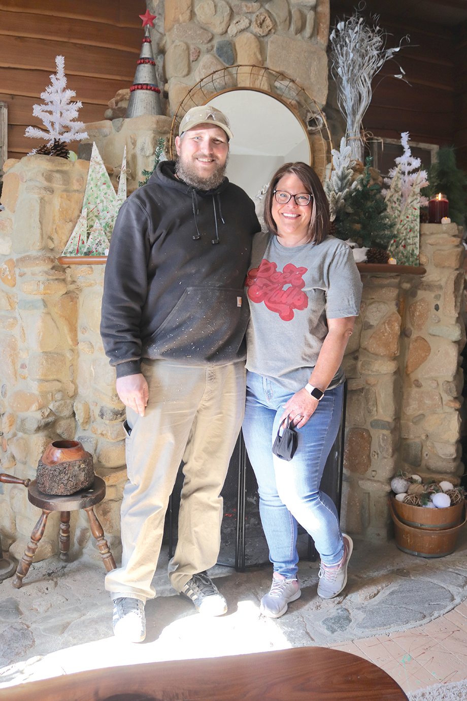 Travis and Jamie Harrington, owners of Reclaimed by Grace, are just one of many shop owners in downtown Crawfordsville hosting holiday open houses today. Sales run from 8 a.m.-7 p.m.